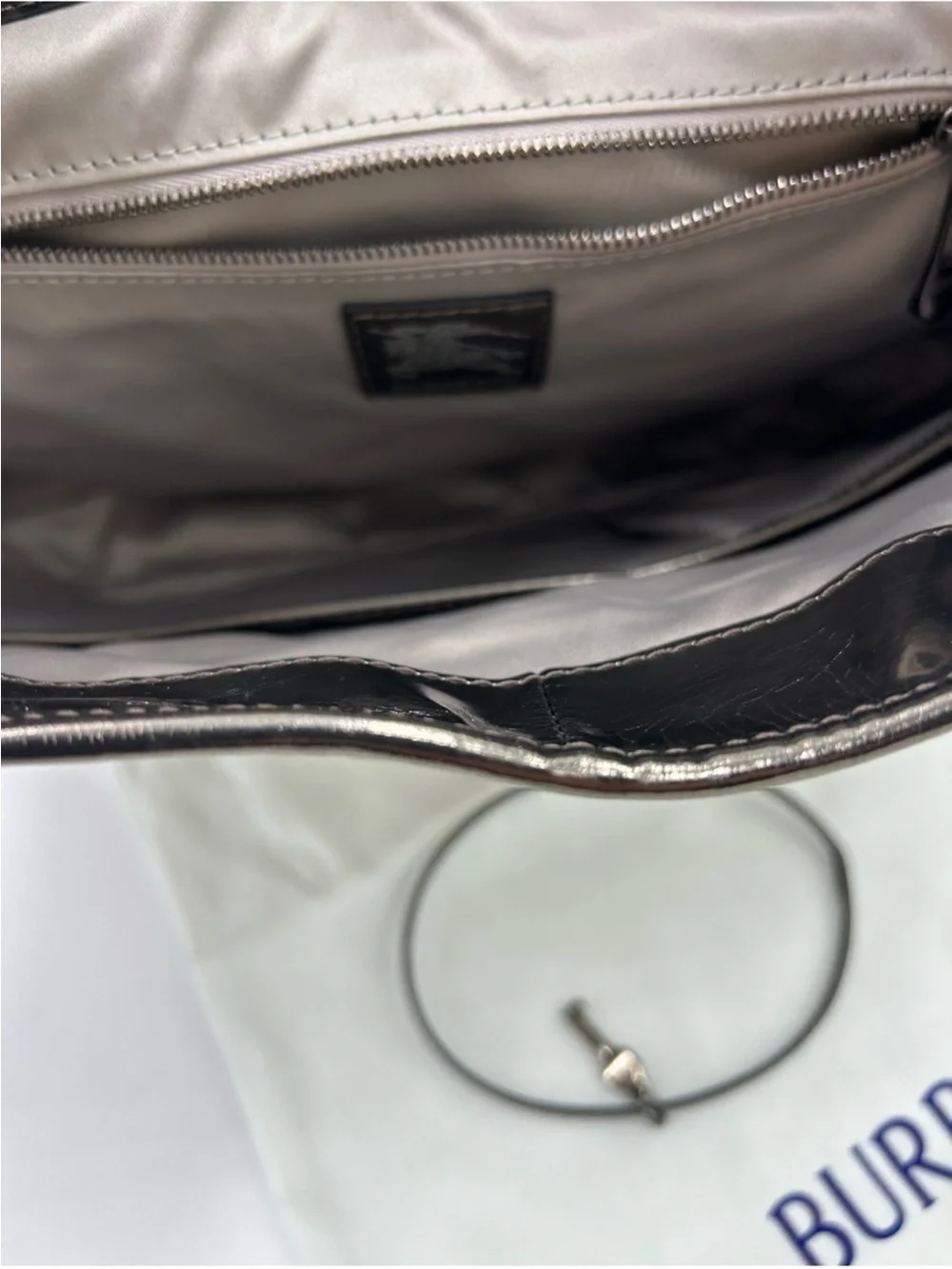 Women’s Burberry Brook hobo bag canvas check made in Italy pristine condition